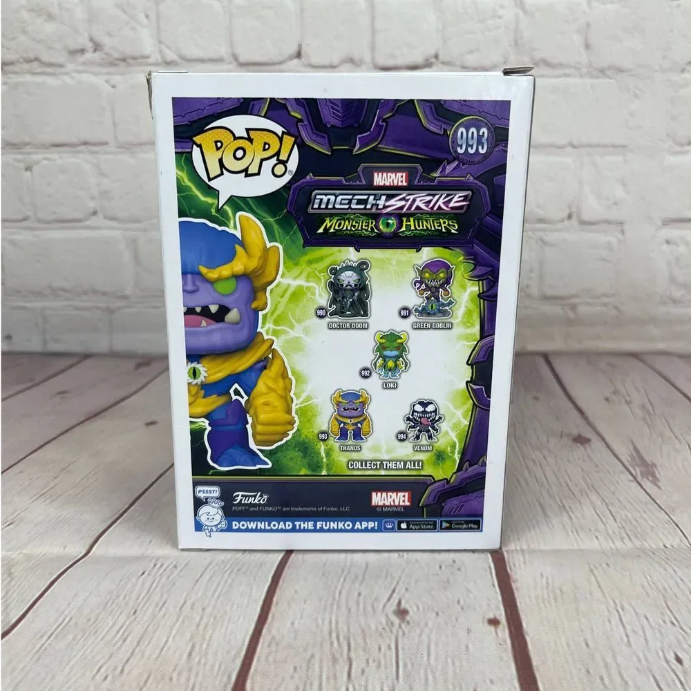 Funko Pop! Disney - Marvel - Mechs Strike - Monster Hunters - Thanos #993 - Picture 5 of 7